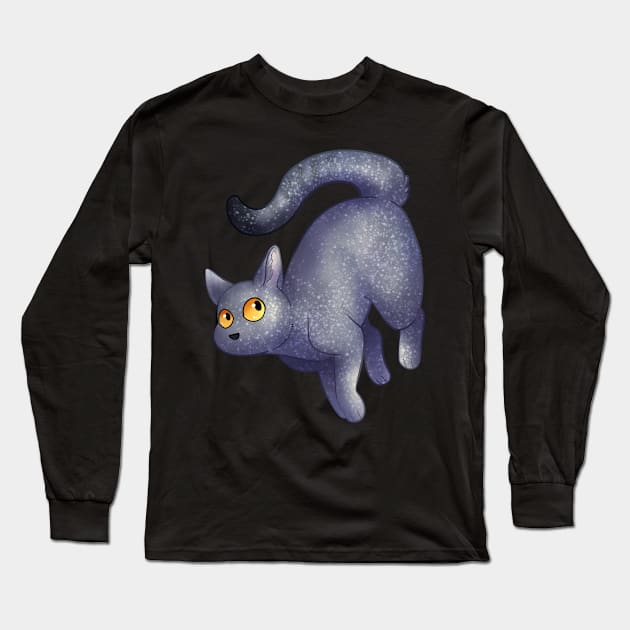 Cozy British Shorthair Long Sleeve T-Shirt by Phoenix Baldwin